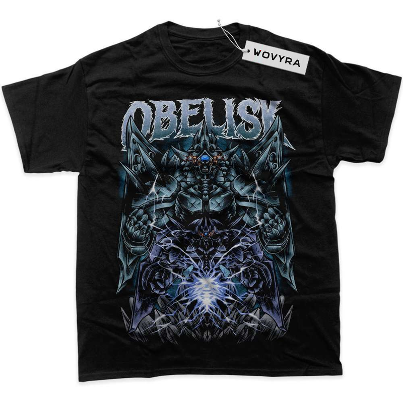 Black WOVYRA Obelisk the Tormentor Blue Energy Classic Tee