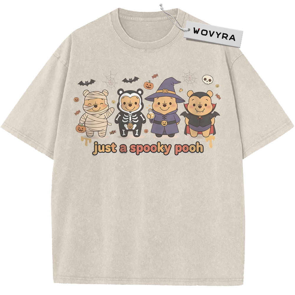 Apricot WOVYRA Winnie the Pooh Spooky Costume Vintage Tee