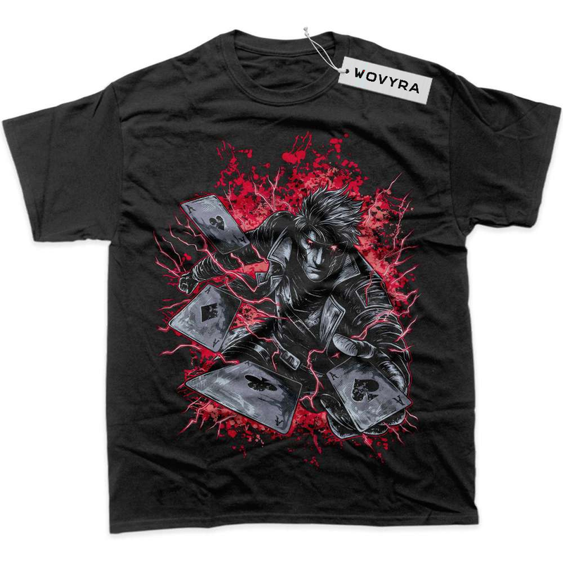 Black WOVYRA Gambit X-Men Playing Cards Classic Tee