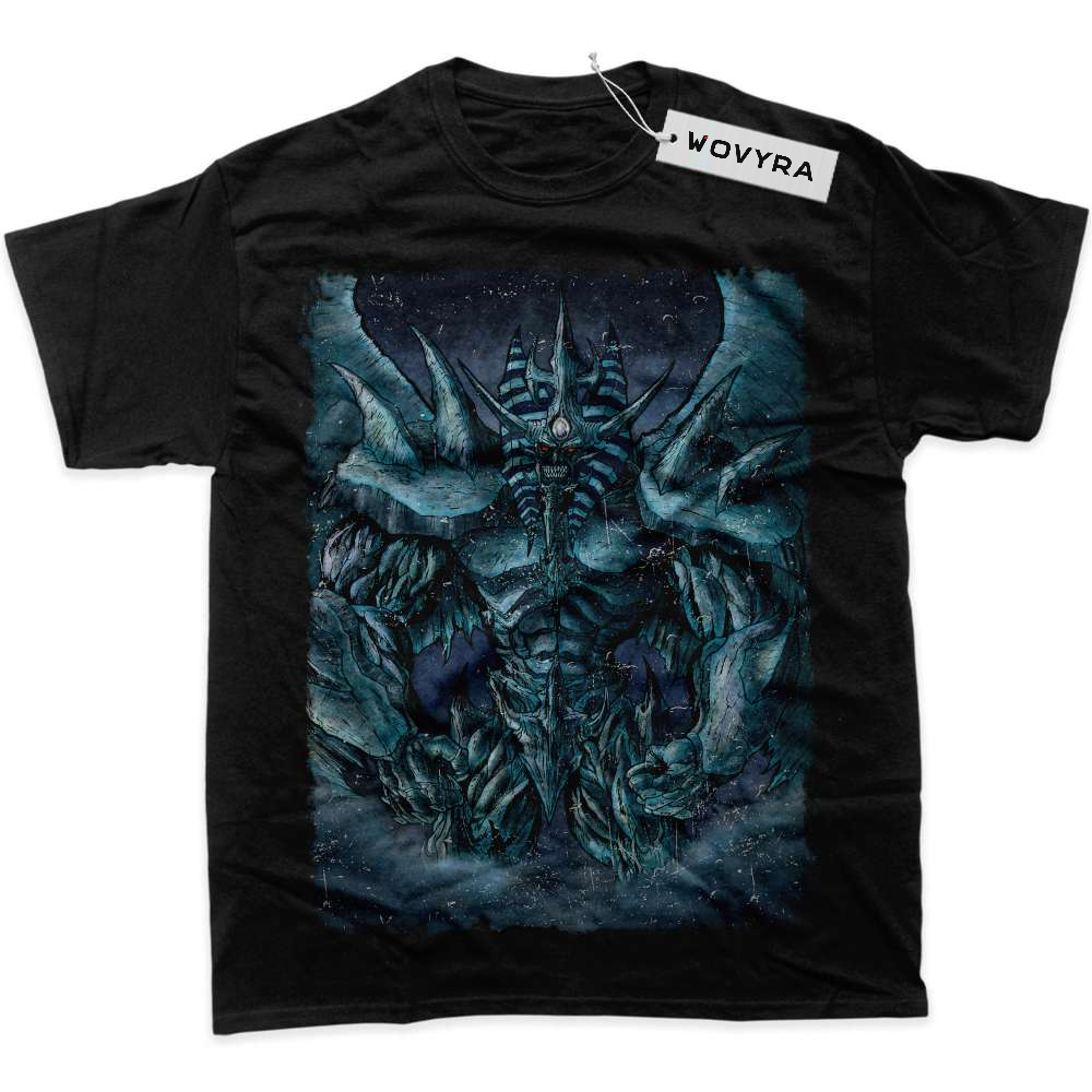 Black WOVYRA Obelisk the Tormentor Blue Armor Classic Tee